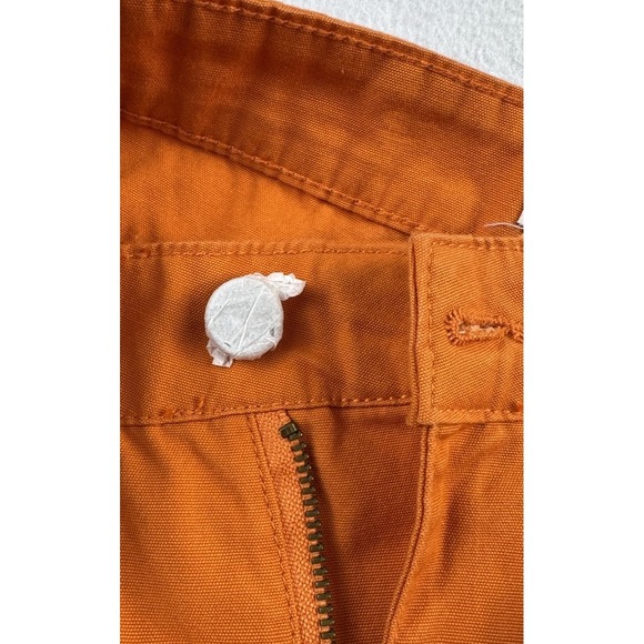 Sincerely Jules Cargo Pants Juniors 7 (27x30) Orange Autumn Fall Boho Straight - Picture 8 of 13